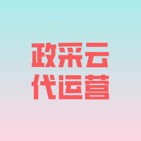 塔河政采云代运营